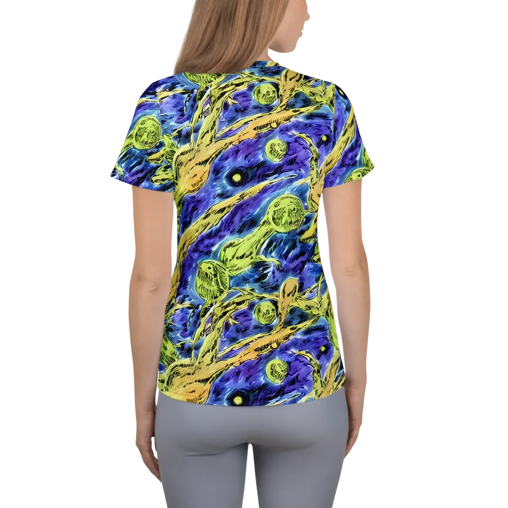 Electric Relic on Women's Athletic T-Shirt — Back