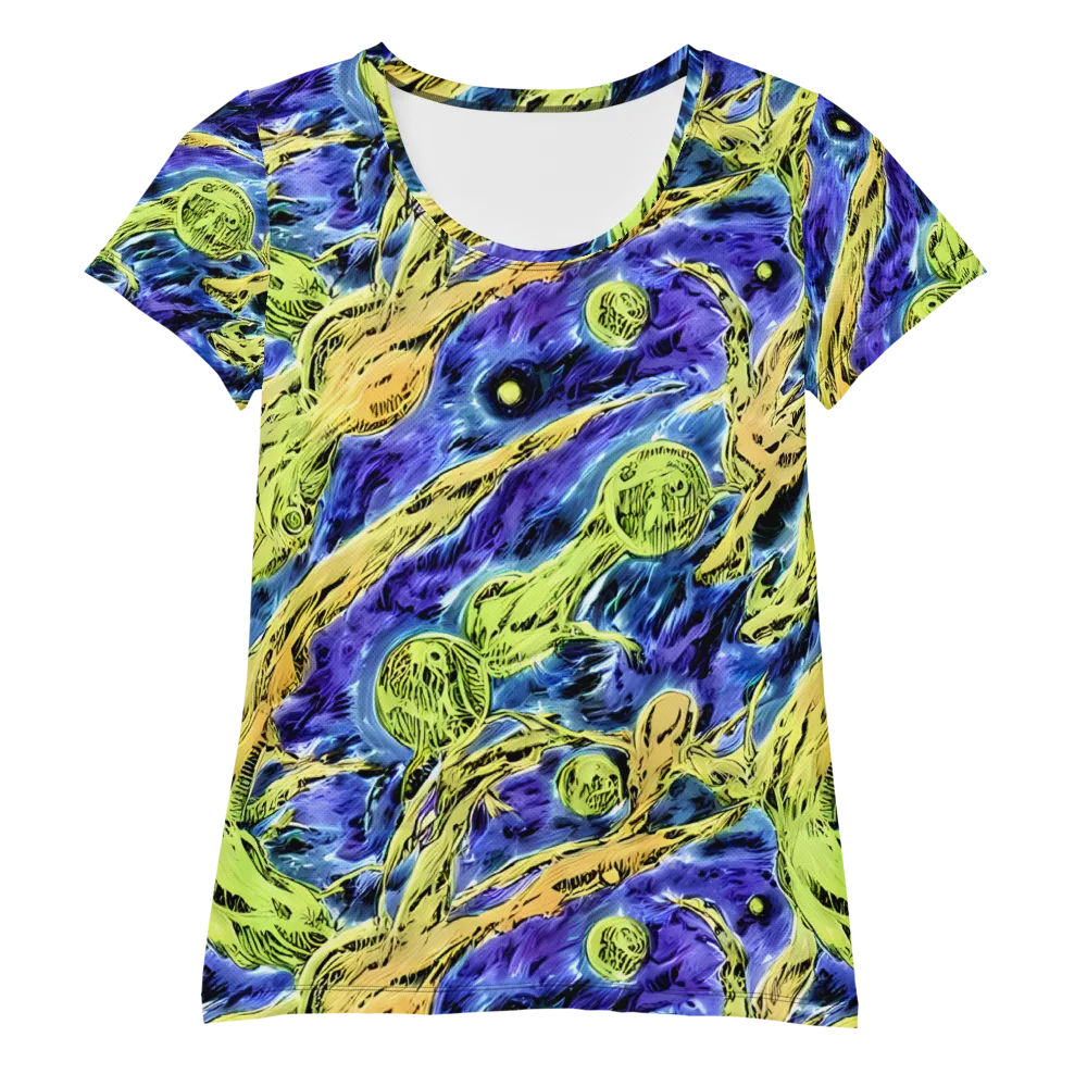 Electric Relic on Women's Athletic T-Shirt — Front