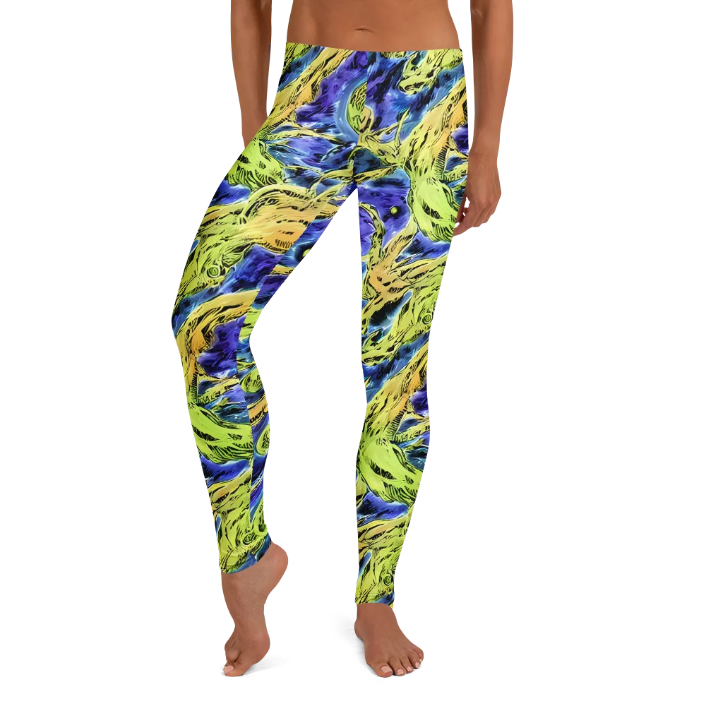 Electric Relic on Leggings — Front