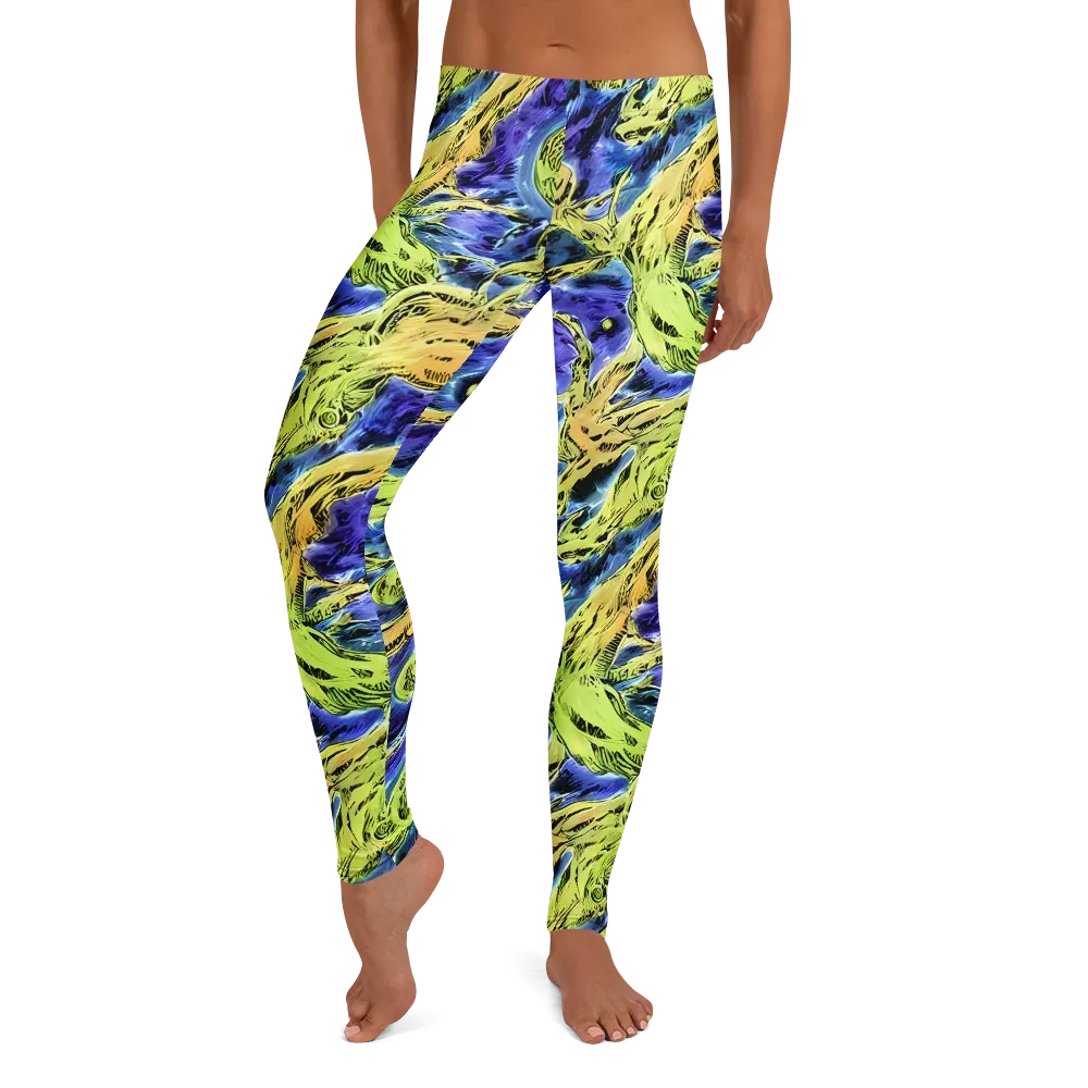 Electric Relic on Leggings — Front