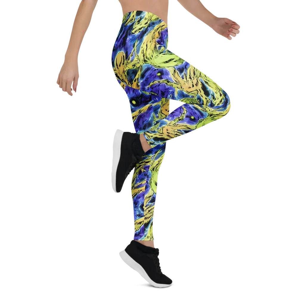 Electric Relic on Leggings — Right