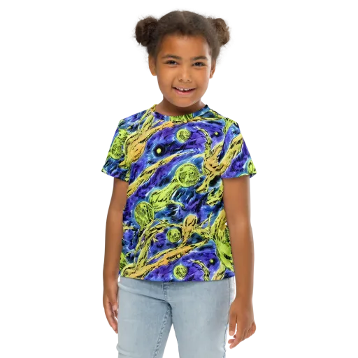 Electric Relic on a Kids Crew Neck T-Shirt