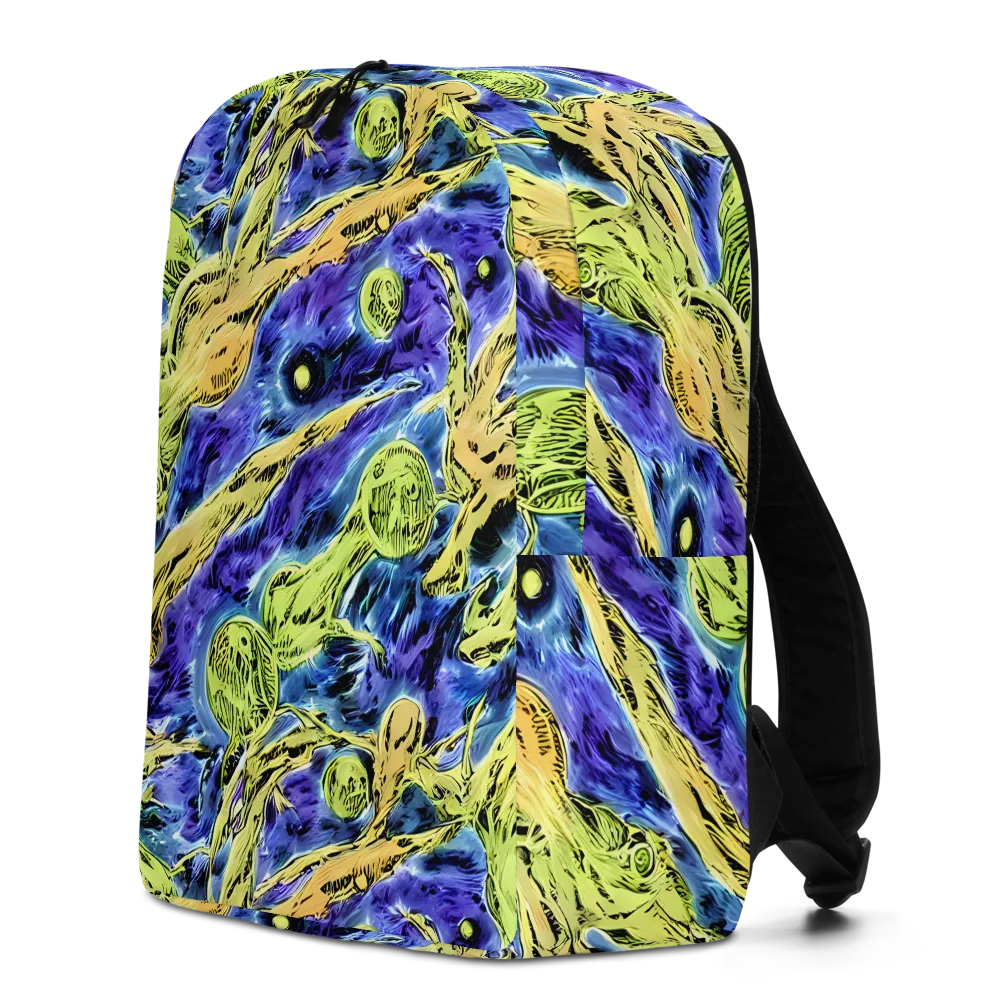 Electric Relic on Minimalist Backpack — Left