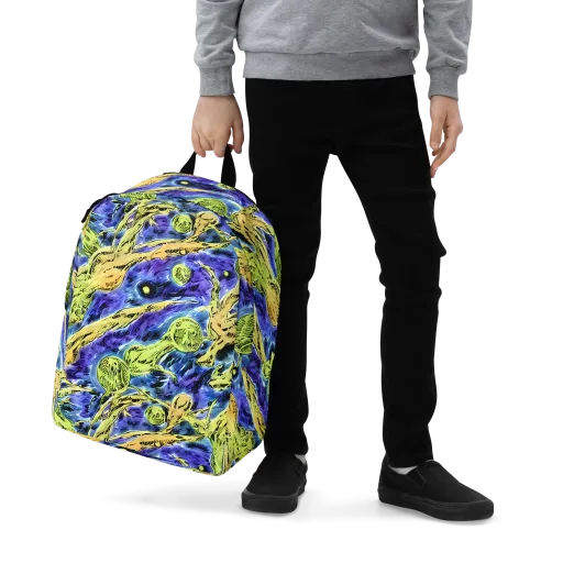 Electric Relic on a Minimalist Backpack