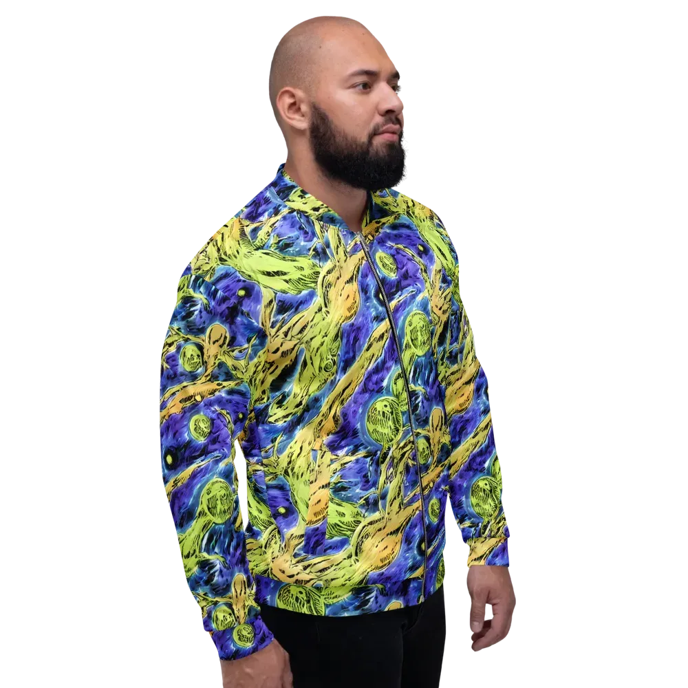 Electric Relic on Bomber Jacket — Right