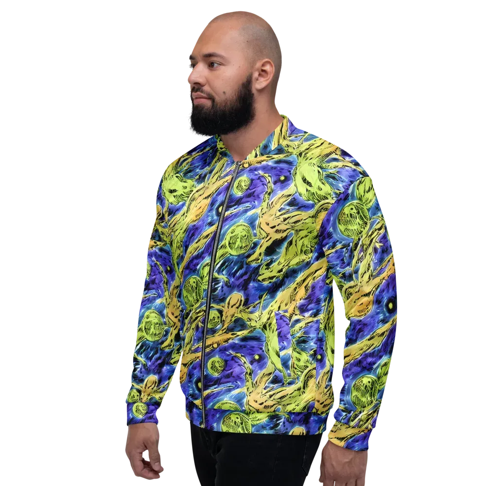 Electric Relic on Bomber Jacket — Left
