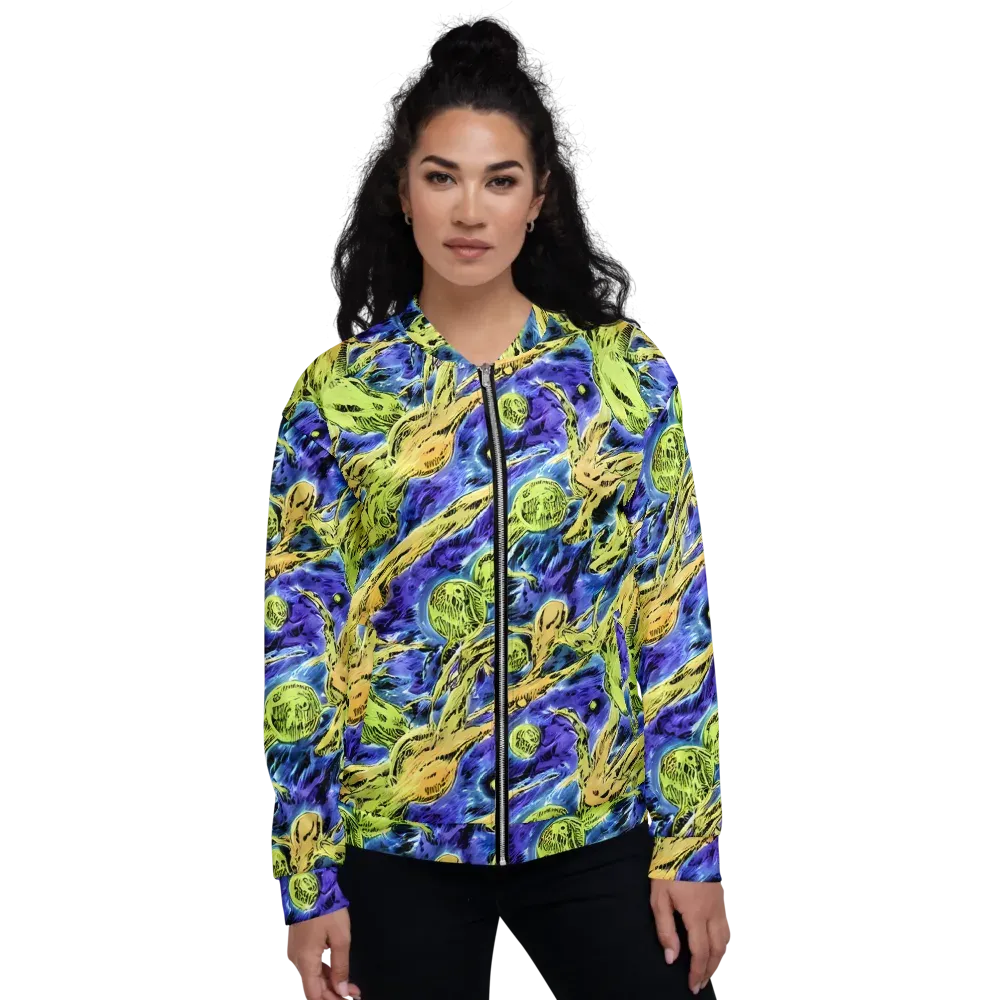 Electric Relic on Bomber Jacket — Front