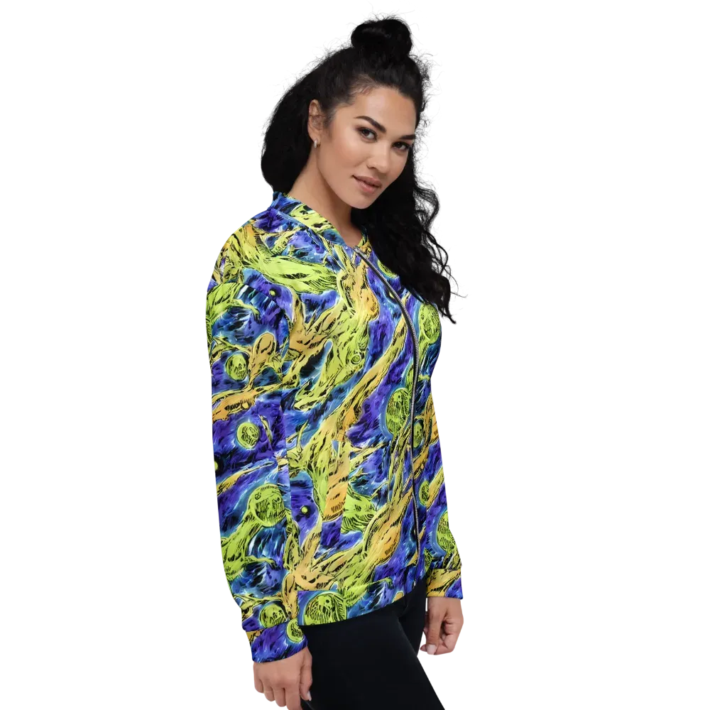 Electric Relic on Bomber Jacket — Right