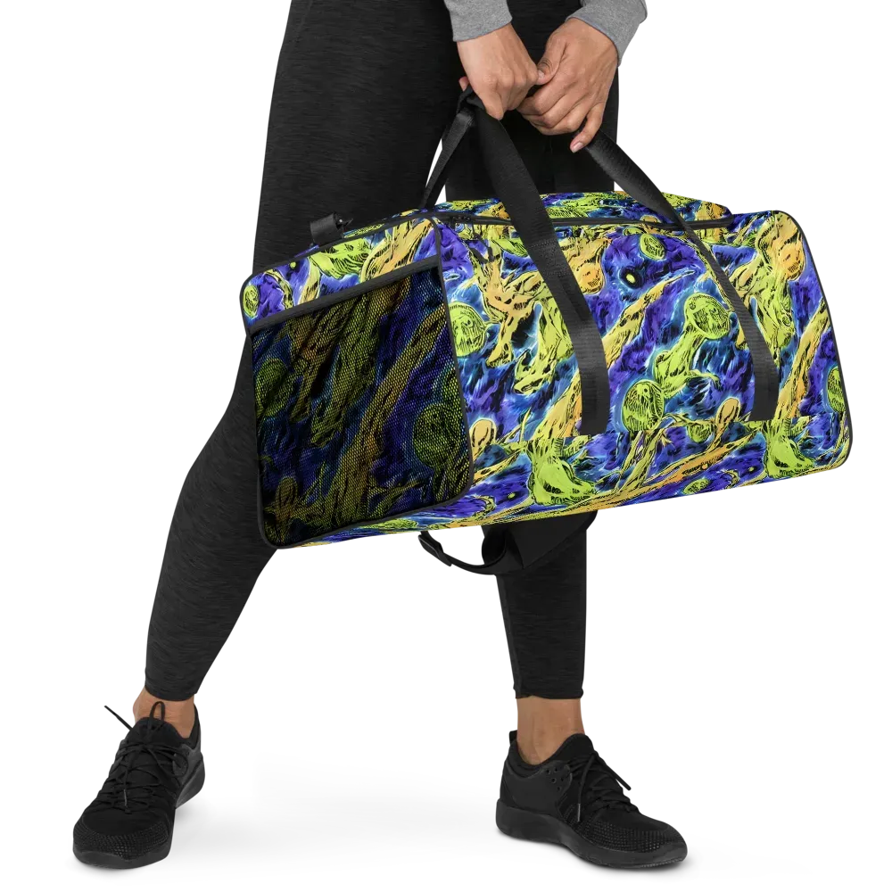 Electric Relic on Duffle Bag — Right Front