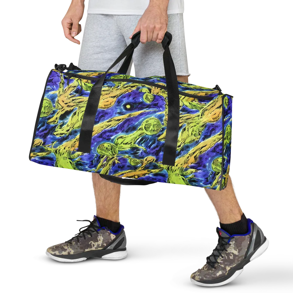 Electric Relic on Duffle Bag — Front