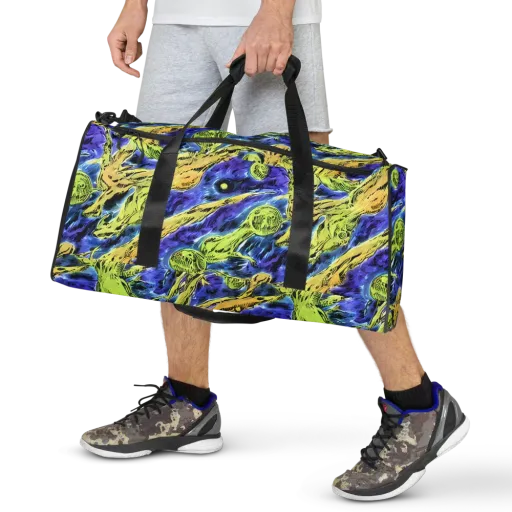 Electric Relic on a Duffle Bag