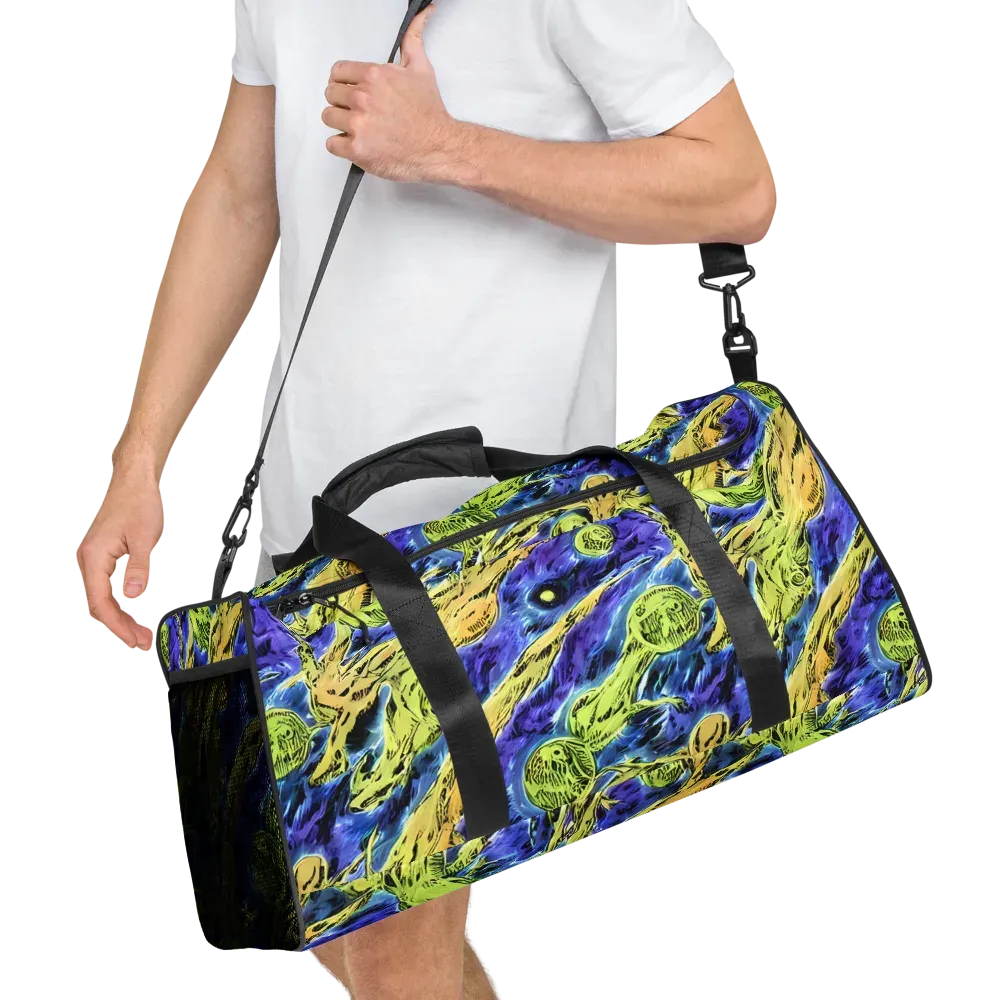 Electric Relic on Duffle Bag — Right Front