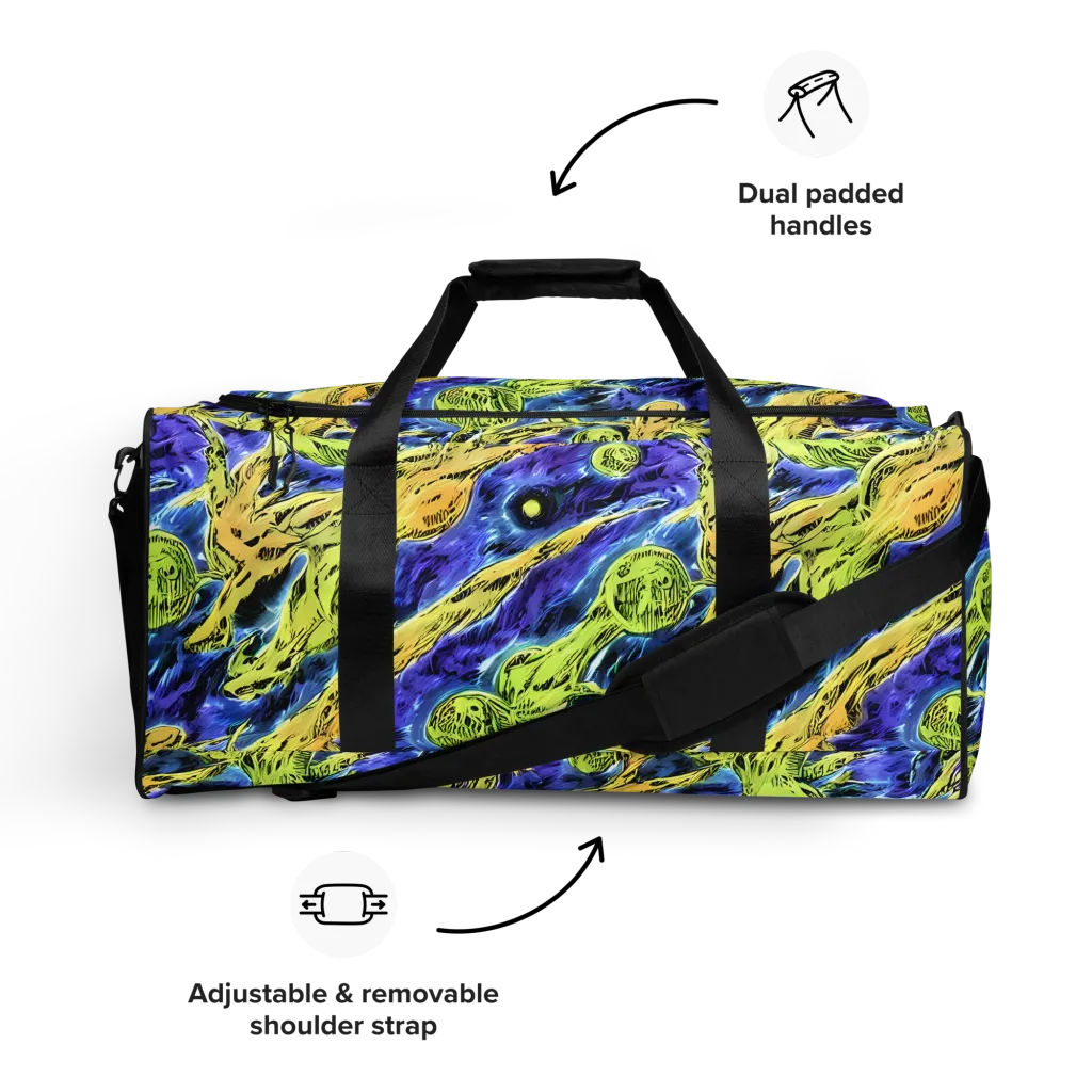 Electric Relic on Duffle Bag — Front