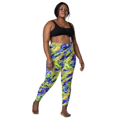 Electric Relic on a Leggings with Pockets