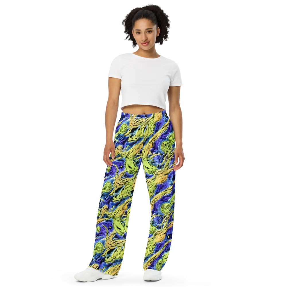 Electric Relic on Wide-Leg Pants — Front