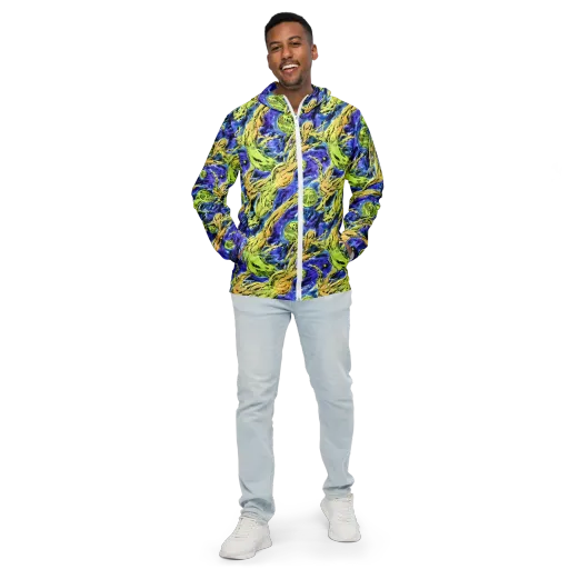 Electric Relic on a Men's Windbreaker