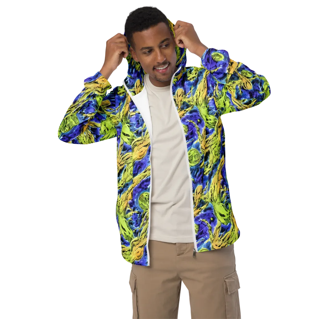 Electric Relic on Men's Windbreaker — Front