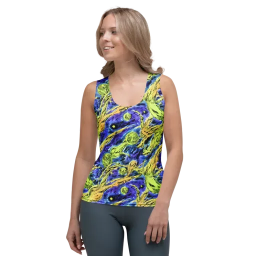 Electric Relic on a Women's Tank Top
