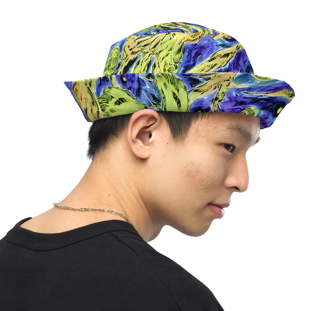 Electric Relic on Reversible Bucket Hat — Right Outside