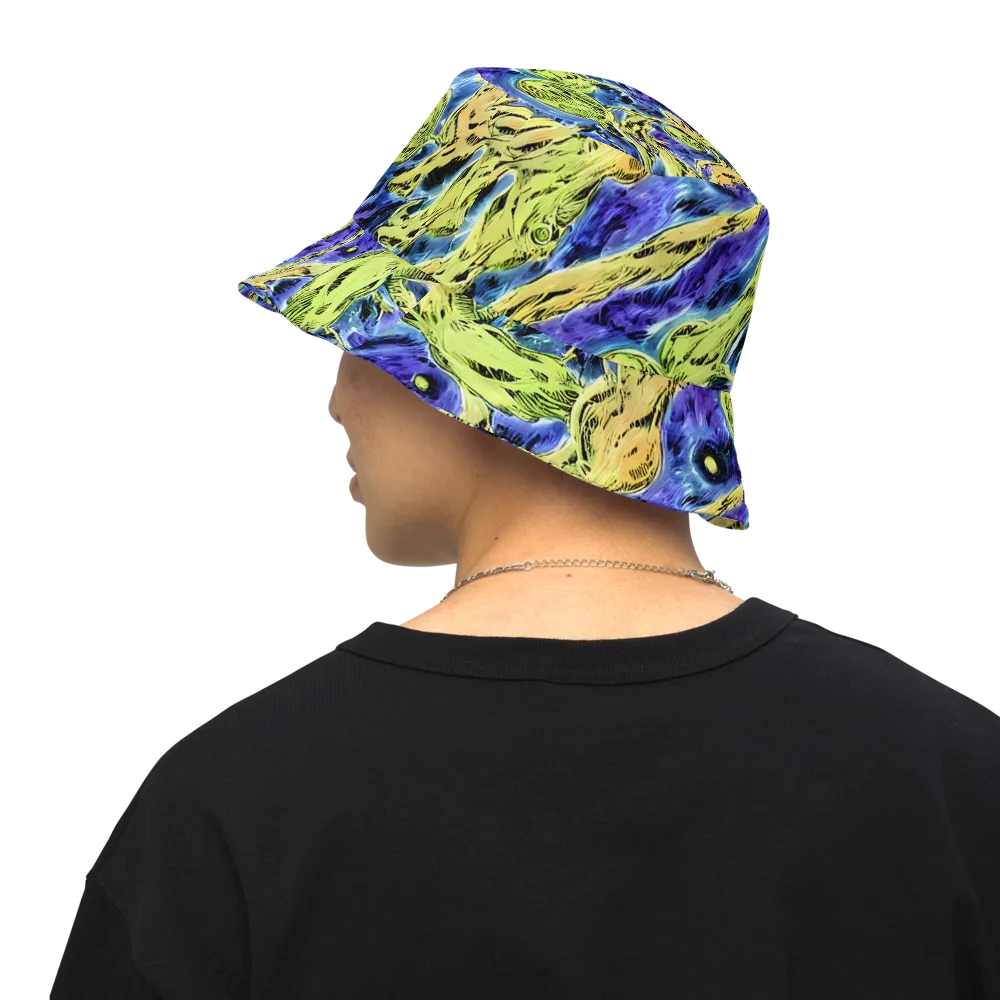 Electric Relic on Reversible Bucket Hat — Back Inside