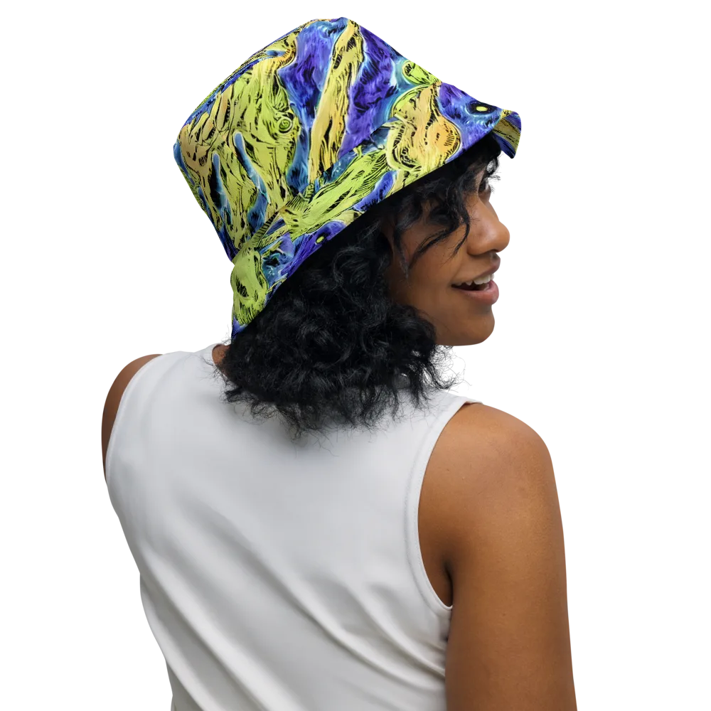 Electric Relic on Reversible Bucket Hat — Right Outside