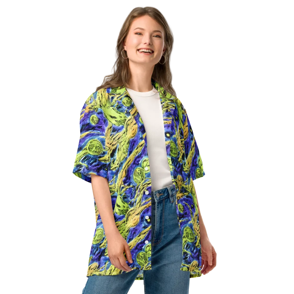 Electric Relic on Button Shirt — Front
