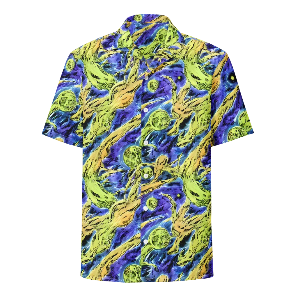 Electric Relic on Button Shirt — Front