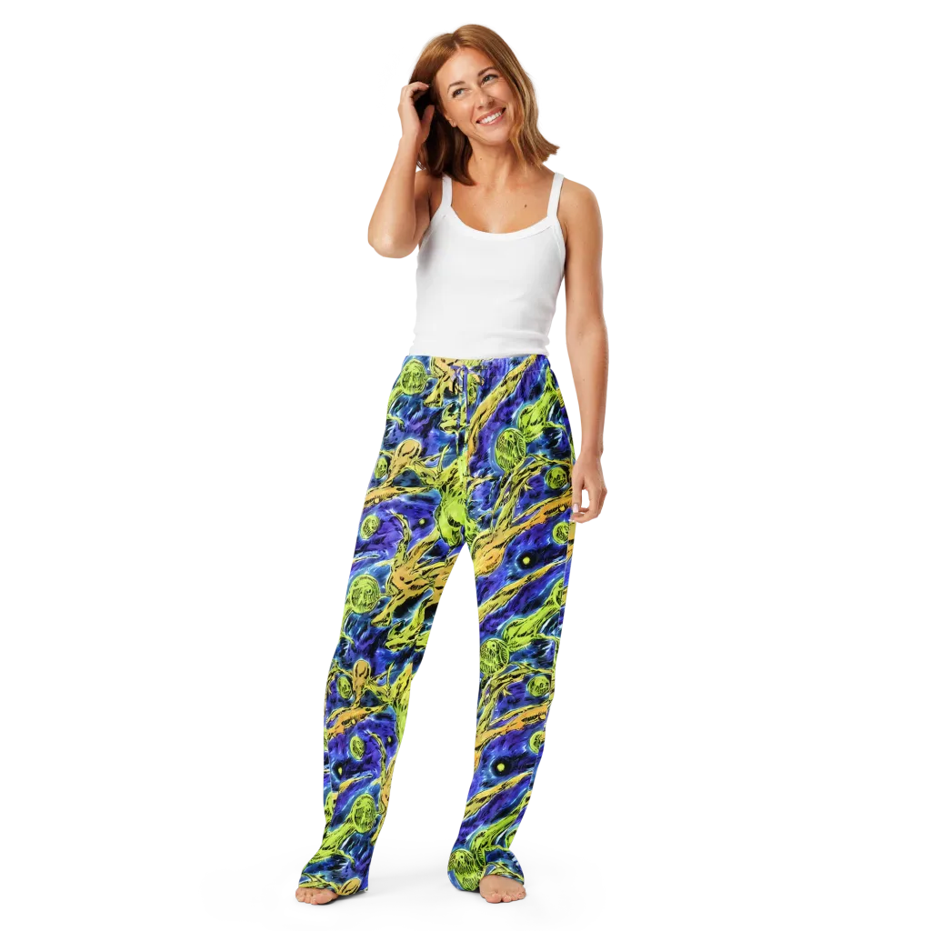 Electric Relic on Women's Pajama Pants — Front