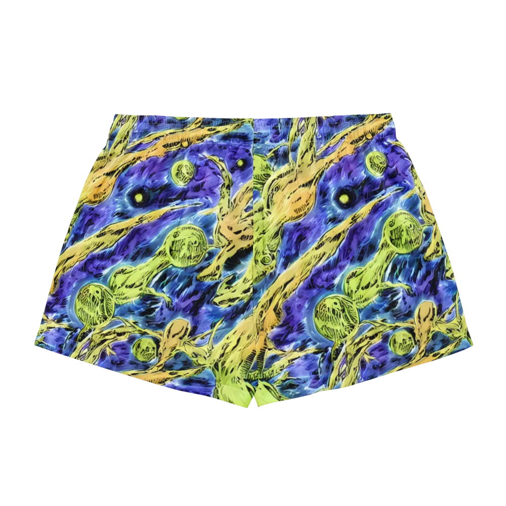 Electric Relic on Women's Pajama Shorts — Back