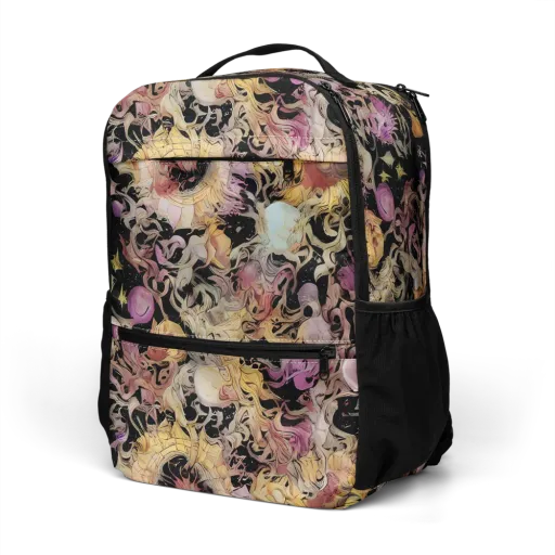 Velvet Labyrinth on a Utility Backpack