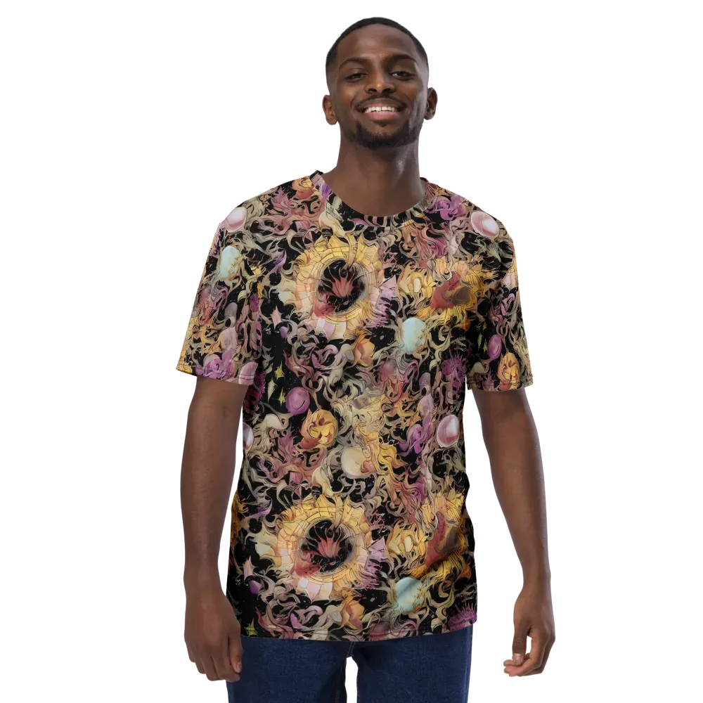 Velvet Labyrinth on Men's Crew Neck T-Shirt — Front