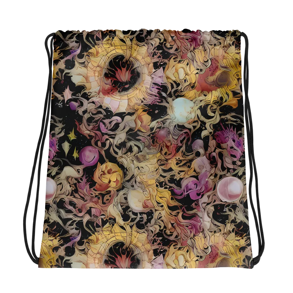 Velvet Labyrinth on Drawstring Bag — Photo