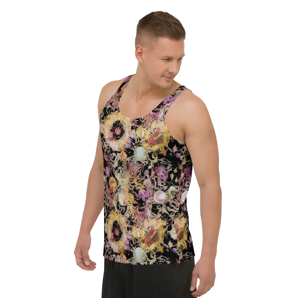 Velvet Labyrinth on Men's Tank Top — Left Front