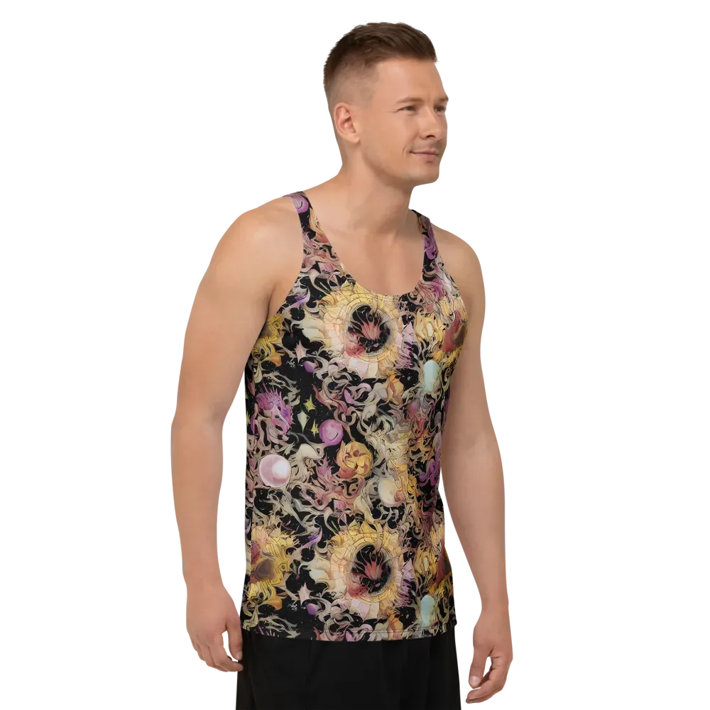 Velvet Labyrinth on Men's Tank Top — Right Front