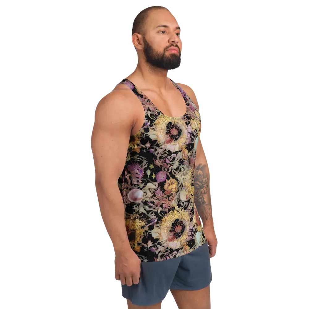 Velvet Labyrinth on Men's Tank Top — Right Front