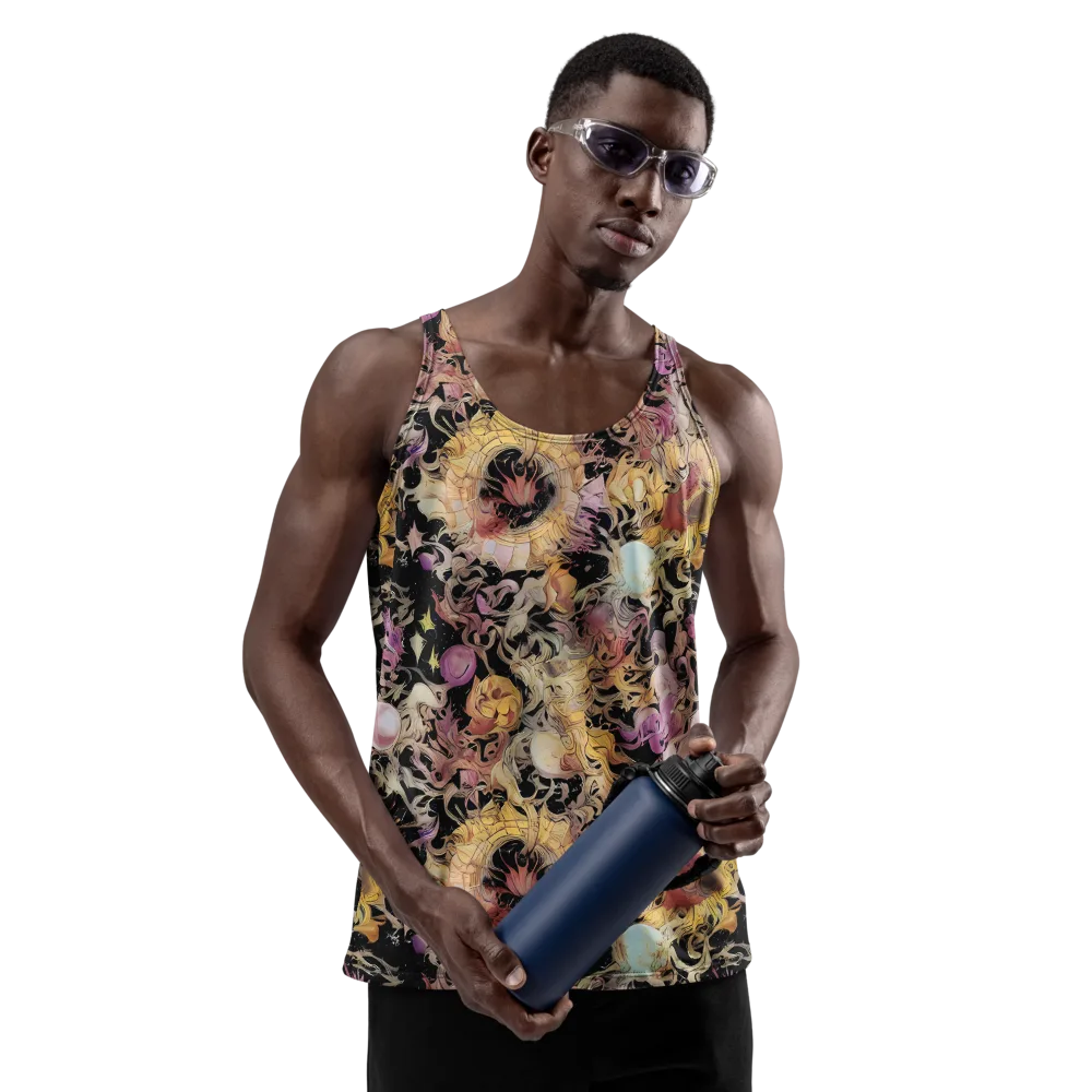 Velvet Labyrinth on Men's Tank Top — Front