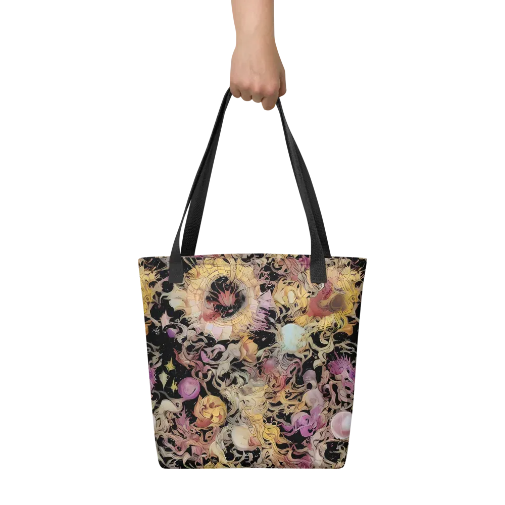 Velvet Labyrinth on Tote Bag — Front