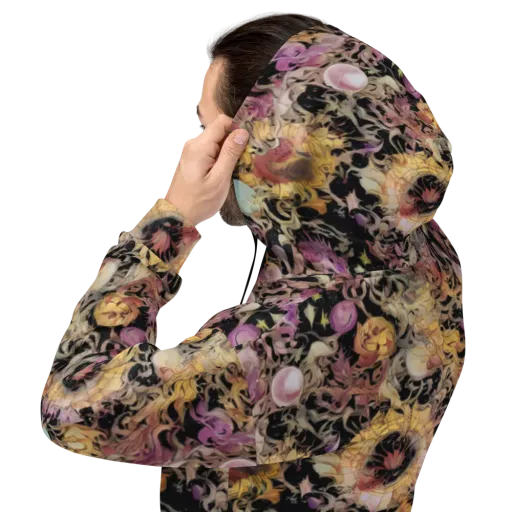 Velvet Labyrinth on a Hoodie