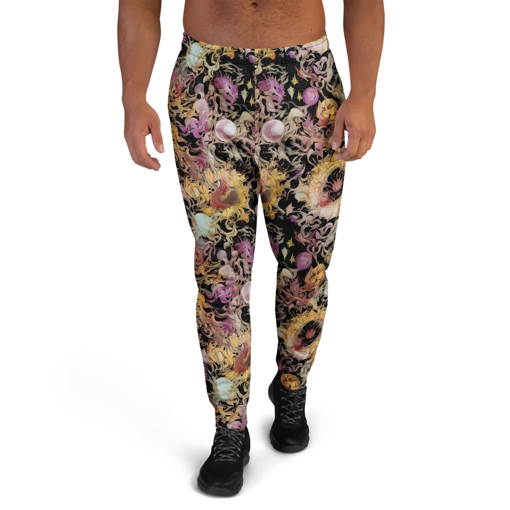 Velvet Labyrinth on Men's Joggers — Front