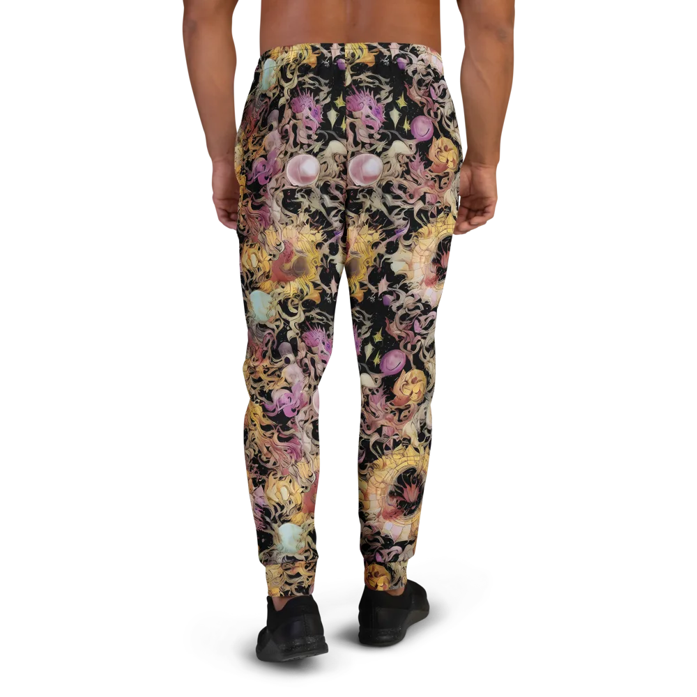 Velvet Labyrinth on Men's Joggers — Back