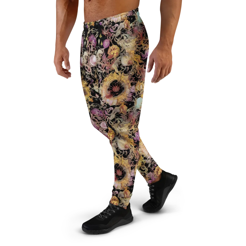 Velvet Labyrinth on Men's Joggers — Left