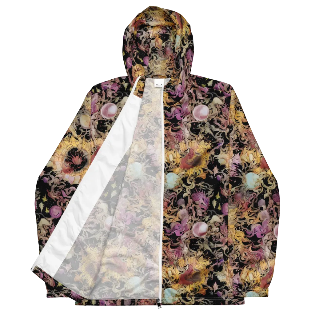 Velvet Labyrinth on Men's Windbreaker — Front