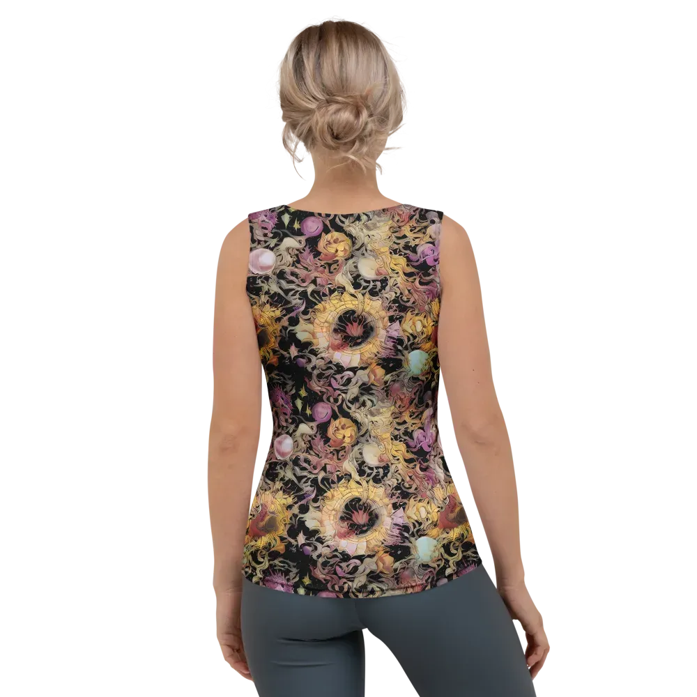 Velvet Labyrinth on Women's Tank Top — Back