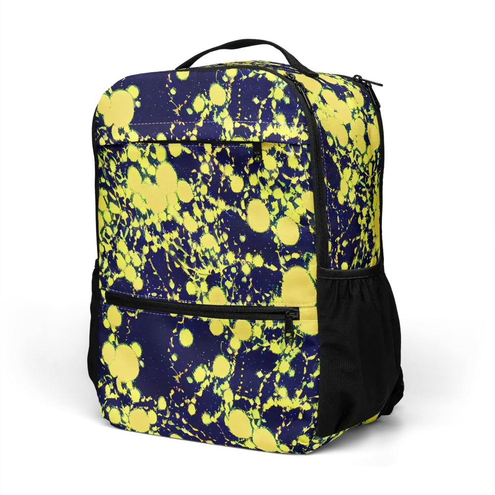 Acid Midnight on Utility Backpack — Left Front