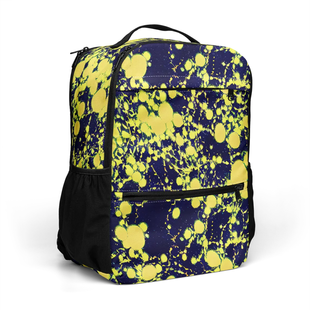 Acid Midnight on Utility Backpack — Right Front