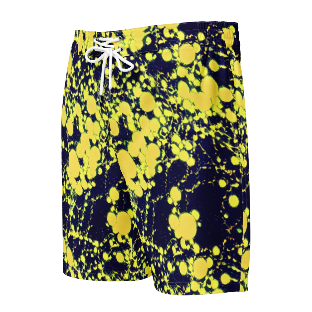 Acid Midnight on Men's Board Shorts — Front