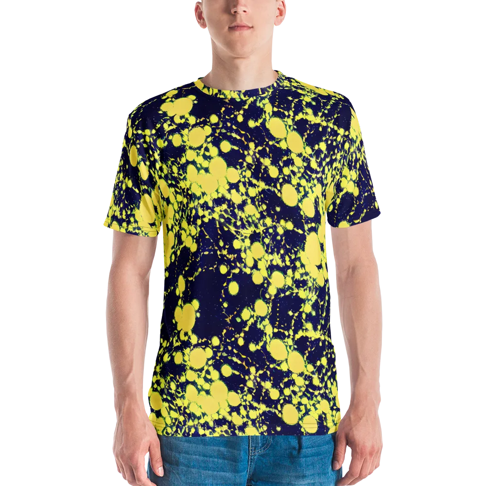 Acid Midnight on Men's Crew Neck T-Shirt — Front
