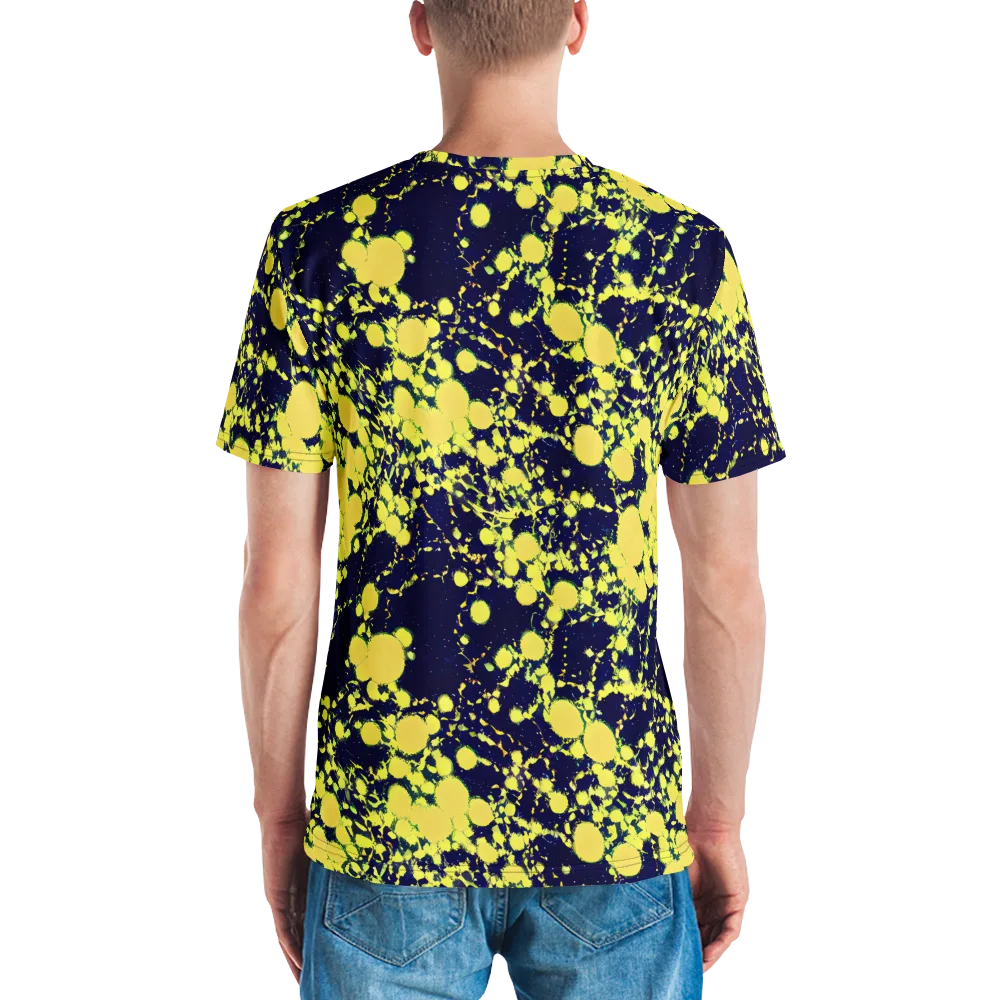 Acid Midnight on Men's Crew Neck T-Shirt — Back