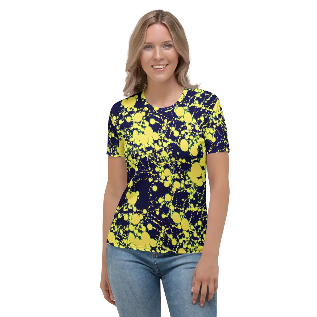 Acid Midnight on Women's Crew Neck T-Shirt — Front