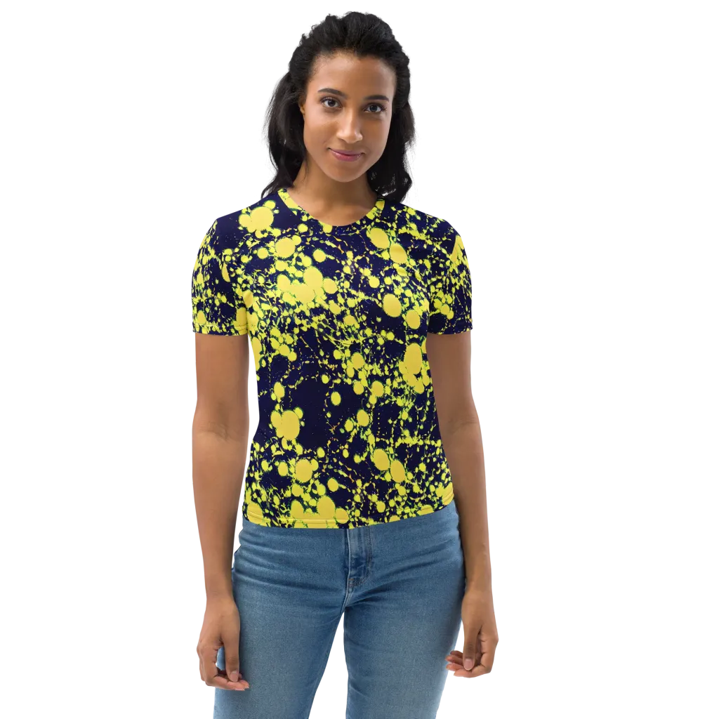Acid Midnight on Women's Crew Neck T-Shirt — Front